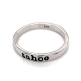 "tahoe" Sterling Silver Ring- size 10